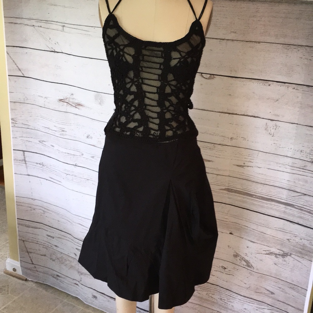 MAX STUDIO SPECIAL EDITION BOUTIQUE NWT REAL SILK TIE UP HALTER TOP SIZE…
